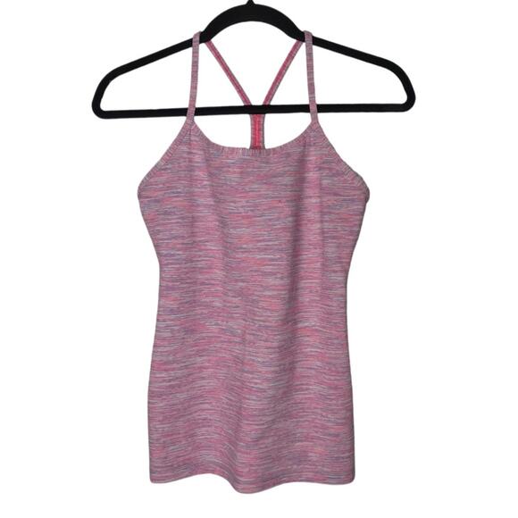 Lululemon Power Y Tank Women's size 6 Wee Are from Space White April Multi - Picture 1 of 16